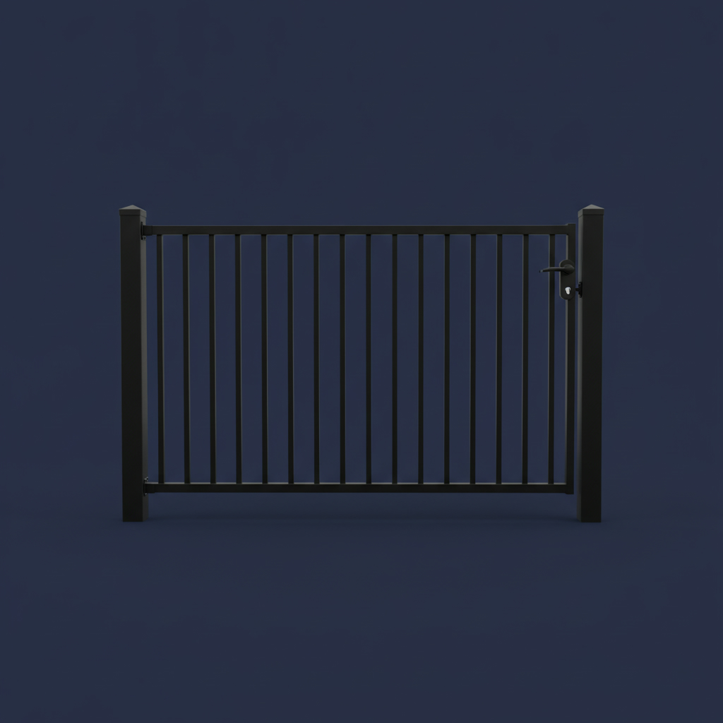 Aluminum fence